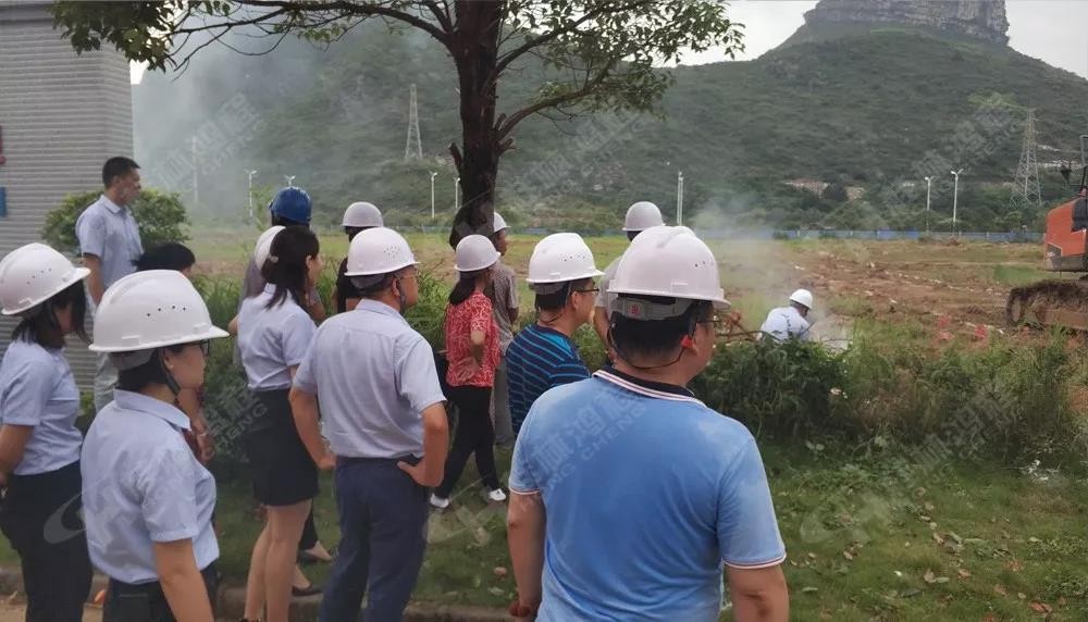 桂林鴻程機(jī)電設(shè)備有限公司廠區(qū)2#生產(chǎn)廠房開(kāi)工大吉！